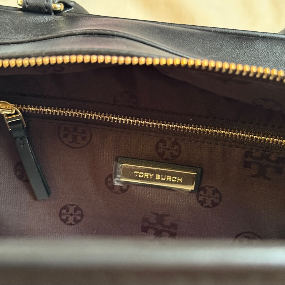 Tory Burch Alexa Leather Satchel NWT - Picture 11 of 12